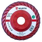 Disco Flap Manta Abrasiva 115mm G180 Embalagem com 5 Unidades Wurth 0578115003 Kit