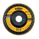 Disco Flap Plástico Reto 4 1/2" X 7/8" G80 DW8309P-AR Disco Flap Plástico Reto 4 1/2" X 7/8" G80 DW8309P-AR