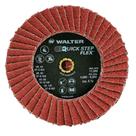 Disco Flap Quick Step 4.1/2" Grão 60 Walter 07Q456 Disco Flap Quick Step 4.1/2" Grão 60 Walter 07Q456
