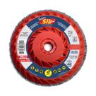Disco Flap Super Red 4.1/2"x7/8" Grão 80 M14 Sil Abrasivos
