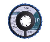 Disco Flap Suporte Fibra G27 Azul Fino 115mm G-wendt