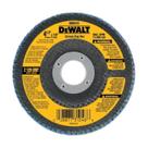 Disco flap zirconia 4.1/2 x 7/8 gr. 120 dw8310p-ar dewalt