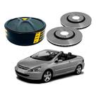 Disco Freio Dianteiro 283mm Peugeot 307 Cc 2.0 2003 A 2006
