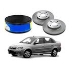Disco Freio Dianteiro Corsa Sedan 1.4 2007 A 2012