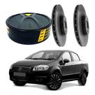 Disco Freio Dianteiro Fremax Fiat Linea 1.9 16v 2008 A 2010