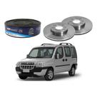 Disco Freio Dianteiro Mds Doblo 1.4 2007 A 2009