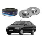 Disco Freio Dianteiro Mds Siena 1.6 1997 A 2000