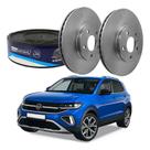 Disco Freio Dianteiro Mds Vw T-cross 1.0 Tsi 2024 A 2025