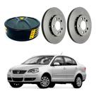 Disco Freio Dianteiro Polo Sedan 1.6 2008 A 2012