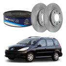 Disco Freio Dianteiro Solido 207 Sw 1.4 2008 A 2013