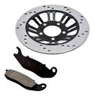 Disco Freio Dianteiro Titan Fan 150/160 Combi Brake+pastilha Disco Freio Dianteiro Titan Fan 150/160 Combi Brake+pastilha