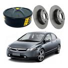Disco Freio Traseiro New Civic 1.8 Aro 16 2006 A 2011 Disco Freio Traseiro New Civic 1.8 Aro 16 2006 A 2011