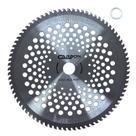Disco Lâmina 80 Dentes 1" Polegada 25,4mm com Redutor para 20mm Universal para Roçadeira Carbon Fak