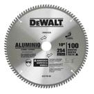 Disco Lâmina Para Serra Esquadria E Bancada Dewalt Linha Dwa 10 Pol 254mm 100d Furo 30mm Alumínio