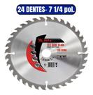 Disco Lamina Serra Circular Widea 185mm 7.1/4 X 24 Dentes
