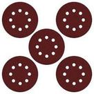 Disco lixa 125mm (05 ) 8furos p/lix excentrica 5 unid. gr150 mtx 738079 p150