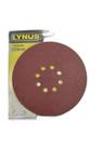 Disco Lixa (Cartela 10 Und) 8f G080 225mm Lynus Disco Lixa (Cartela 10 Und) 8f G080 225mm Lynus