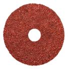 Disco lixa fibra vulcanizada alo disflex grão 120 115mm 4.1/2 kit 10 pç lixadeira esmerilhadeira aço ferro metal madeira