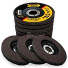 Disco Lixa Flap 4.1/2 115mm G60 Aço Madeira Inox Fertak