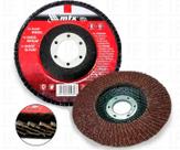 Disco Lixa Flap 4.1/2 Aço Madeira Para Esmerilhadeira 115mm Grão 40