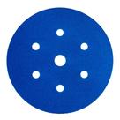Disco Lixa Hookit Blue 3M 321U P220 152mm 6,0P Com 7 Furos - Embalagem com 50 Unidades