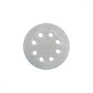 Disco Lixa Pluma Branco 5X120 8Furo - Kit C/10 PC