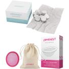 Disco Menstrual 50ml e Toalha Compacta Descartável 10un