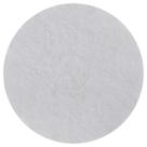 DISCO PARA ENCERADEIRA - FIBRA - BRANCO - 510mm - 3M - 1 UNIDADE