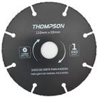 Disco Para Madeira Tungstenio Thompson 110Mm - 1748 Disco Para Madeira Tungstenio Thompson 110Mm - 1748