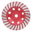 Disco Rebolo de Desbaste Diamantado 115mm Turbo Rosca M14 Cortag