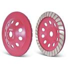 Disco Rebolo Diamantado Tipo Prato Com Rosca 115xm14-rocast