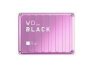 Disco rígido externo portátil WD_BLACK P10 4TB rosa