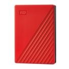 Disco rígido externo WD My Passport 5TB vermelho USB 3.1/3.0