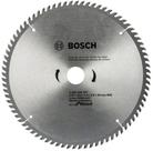 Disco Serra 254mm 10" Pol 80 Dentes Madeira Eco For Wood Bosch 80 Dentes