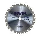 Disco Serra Circular 184mm 24 dentes 7.1/4 Irwin IW14107