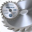 Disco Serra Circular Profissional 110mm Para Corte de Madeira 24 Dentes Sete Oitavo para Marcenaria, Carpintaria