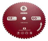 Disco Serra Corte Em Aço A Seco 305 Mmx60 Samuray 1650 Rpm Vermelho