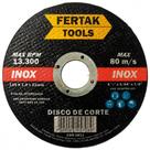 Disco Sped/Inox Fertak 4.1/2X7/8X1,0 ./ Kit Com 10 Unidades Disco Sped/Inox Fertak 4.1/2X7/8X1,0 ./ Kit Com 10 Unidades