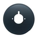 Disco Suporte Base da Trempe Esmaltado Preto Fosco Queimador Pequeno Semi Rápido Fogão Cooktop Fischer Platinium