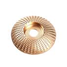 Disco Turbo Titânio Para Entalhar Madeira 100Mm Encaixe 7/8 - Abaulado - 508,0001 - Rocast