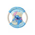 Disco voador de corda para pets disney stitch good times miniso