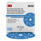 Discos abrasivos 3M Hookit Blue 36162 220+ Grade 12,7 cm, pacote com 50