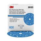 Discos abrasivos 3M Hookit Blue 36183 600 Grau 15 cm 50 discos