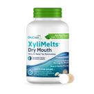 Discos aderentes Oracoat XyliMelts para alívio da boca seca, menta suave, 100 quilates