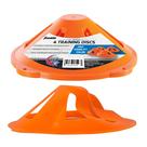 Discos, cones e postes de futebol Franklin Sports Orange