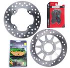 Discos de Freio Nxr 160 Bros Combi Brake + Pastilhas Potenza Discos de Freio Nxr 160 Bros Combi Brake + Pastilhas Potenza