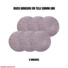 Discos De Lixa Tela Abrasiva 130mm (6 Peças) - Roma Discos De Lixa Tela Abrasiva 130mm (6 Peças) - Roma
