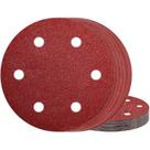 Discos de lixamento Awutzut 9 polegadas e 6 furos 40/60/80/120/150/240 Grit (30)