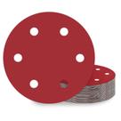 Discos de lixar Awutzut 320 Grit 23 cm e 6 furos para lixadeira de drywall