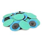 Discos de lixar BHA Green Zirconia, 2 polegadas, 120 Grit, pacote com 25